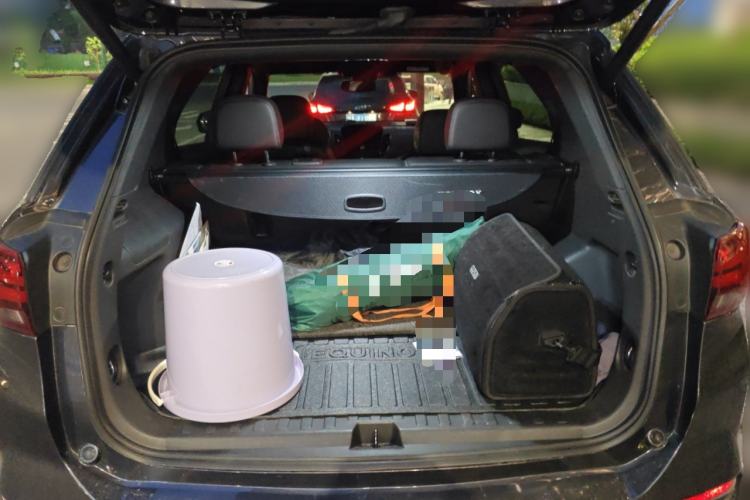 Used Chevrolet Equinox 2022 Mild Hybrid 550T RS Four-Wheel Drive Intelligent Guardian Edition Trunk