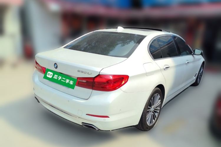 Used BMW 5 Series 2018 Facelifted 530Li Luxury Edition Premium Package Rear Right 45 Deg