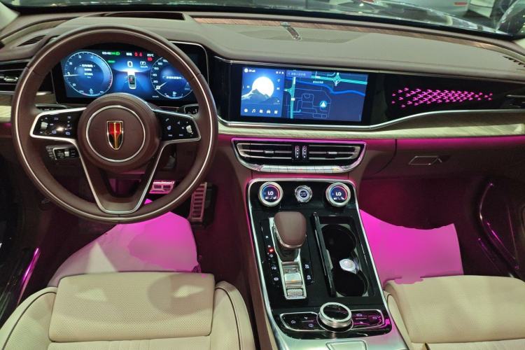 Used Hongqi H9 2022 2.0T Smart Connect Flagship Edition Center Console