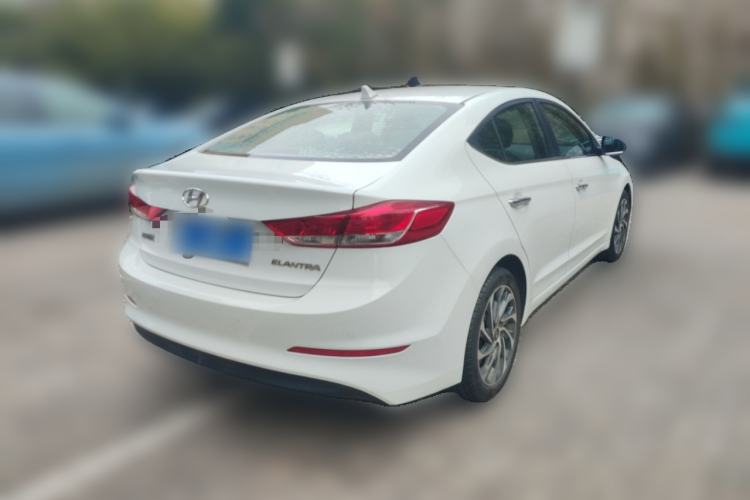Used Hyundai Elantra (6th Generation / Lingdong) 2019 1.5L CVT ZhiXuan – Elite Version Rear Right 45 Deg
