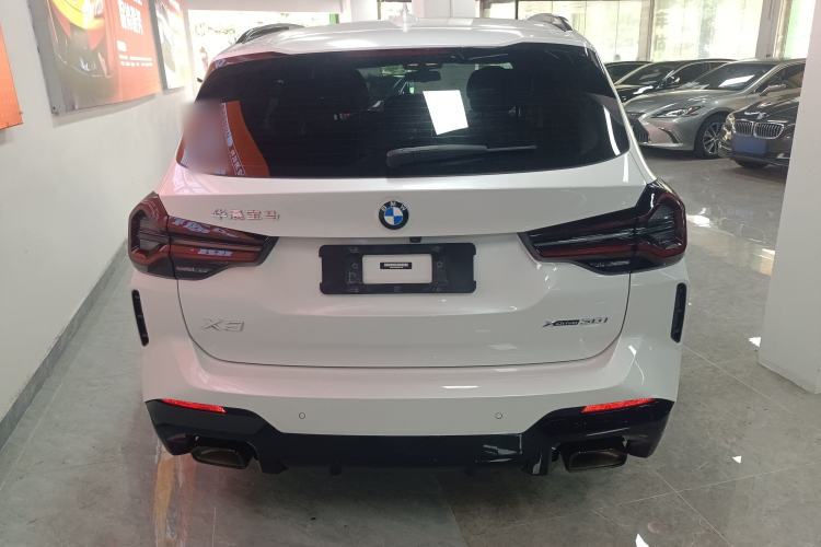 Used BMW X3 2022 Second Facelift xDrive30i Leading Edition M Night Sky Package Rear