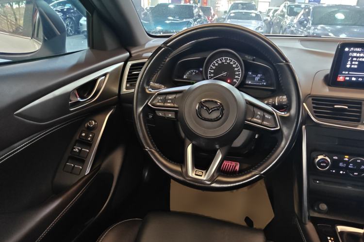Used Mazda CX-4 2018 2.0L Automatic Two-Wheel Drive Blue Sky Luxury Edition Steering Wheel
