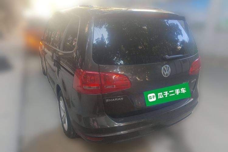 Used Volkswagen Sharan 2014 2.0 TSI Luxury Model Rear Left 45 Deg