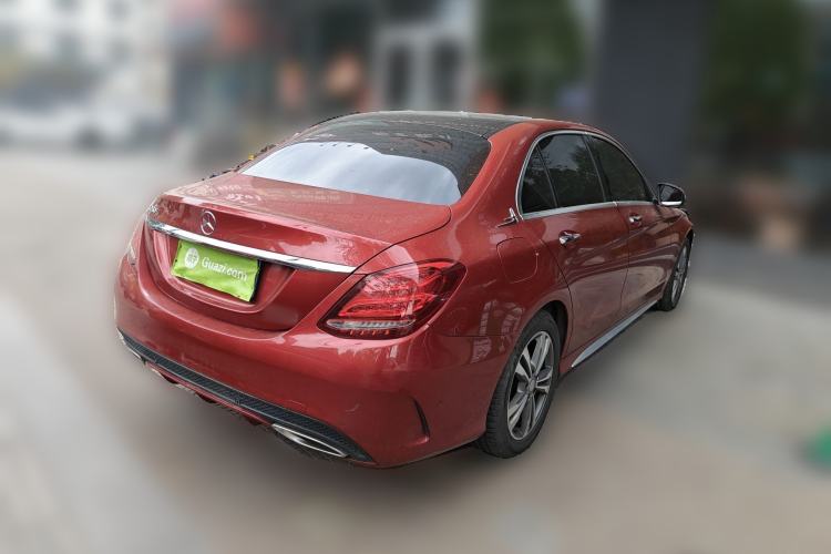 Used Mercedes-Benz C-Class 2017 Facelift C 200 L Sport Edition Rear Right 45 Deg