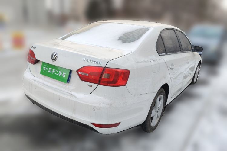 Used Volkswagen Sagitar 2012 1.4TSI Automatic Fashion Edition Rear Right 45 Deg