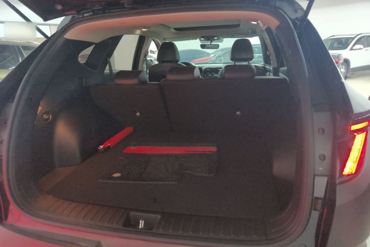 Used Hyundai Tucson 2021 Tucson L 1.5T DCT GLX Elite Edition Trunk