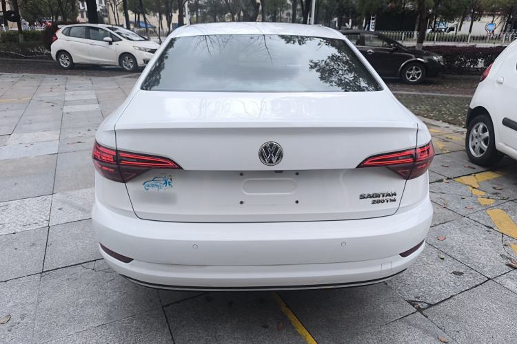 Used Volkswagen Sagitar 2020 280TSI DSG Comfort Version China VI Standard Rear