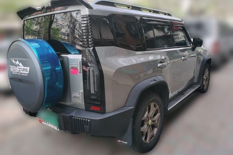 Used JETOUR Traveler 2023 2.0T All-Wheel Drive Conquer PRO Rear Right 45 Deg