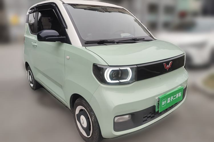 Used Wuling Hongguang MINIEV 2021 Macaron Premium Model – Lithium Iron Phosphate Front Right 45 Deg