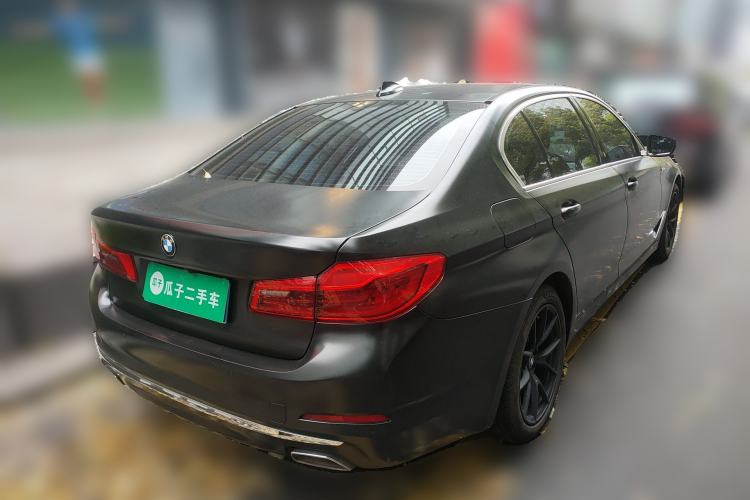 Used BMW 5 Series 2020 525Li Luxury Package Rear Right 45 Deg