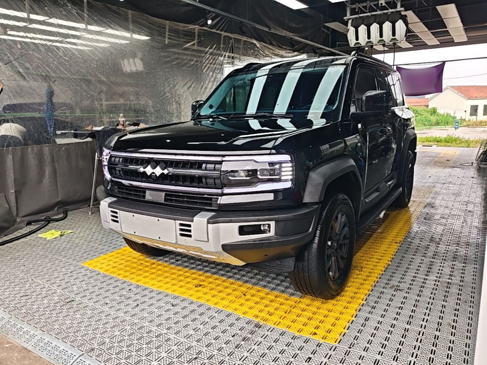 Under Front Bumper