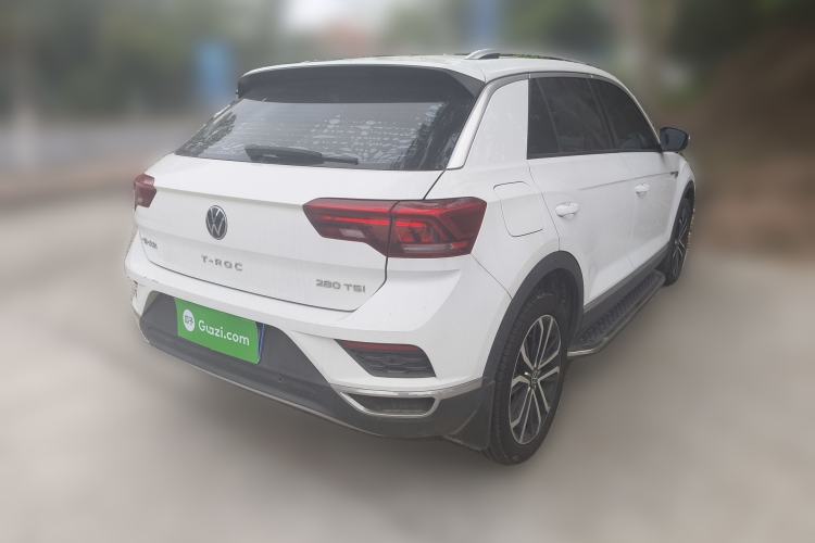 Used Volkswagen T-ROC 2022 280TSI DSG Two-Wheel Drive Comfort PLUS Rear Right 45 Deg