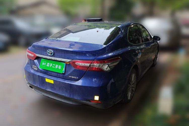 Used Toyota Camry 2018 Dual-Engine 2.5 HG Luxury Edition Rear Right 45 Deg