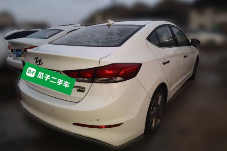 Used Hyundai Elantra (6th Generation / Lingdong) 2016 1.6L Automatic ZhiXuan – Elite Version Rear Right 45 Deg