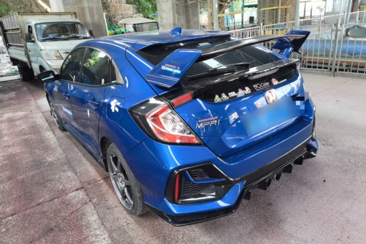 Used Honda Civic 2021 HATCHBACK 220TURBO CVT New Trendsetter Rear Left 45 Deg