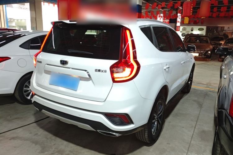 Used Geely Auto Vision X6 2018 1.4T CVT 4G Connected Luxury Version Rear Right 45 Deg