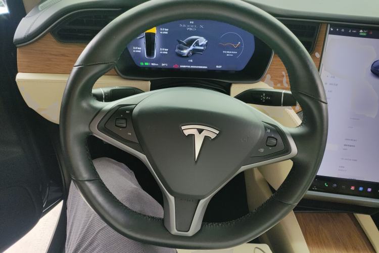 Used Tesla Model X 2016 X 75D Steering Wheel