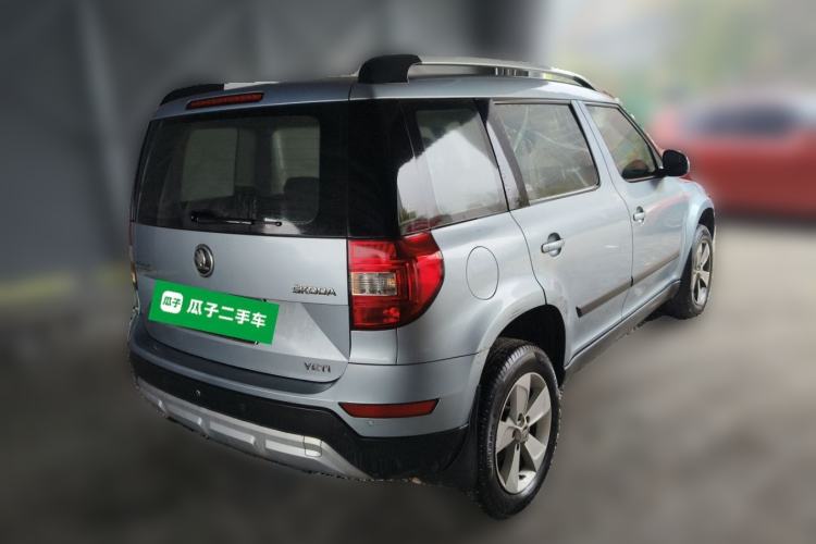 Used Skoda Yeti 2014 1.4TSI DSG Explorer Edition Rear Right 45 Deg