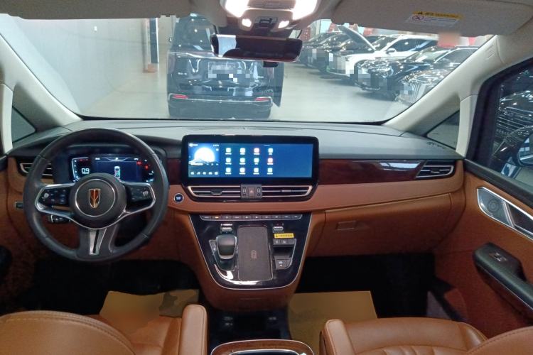 Used Hongqi HQ9 2023 2.0T Smart Connect Flagship Edition Center Console