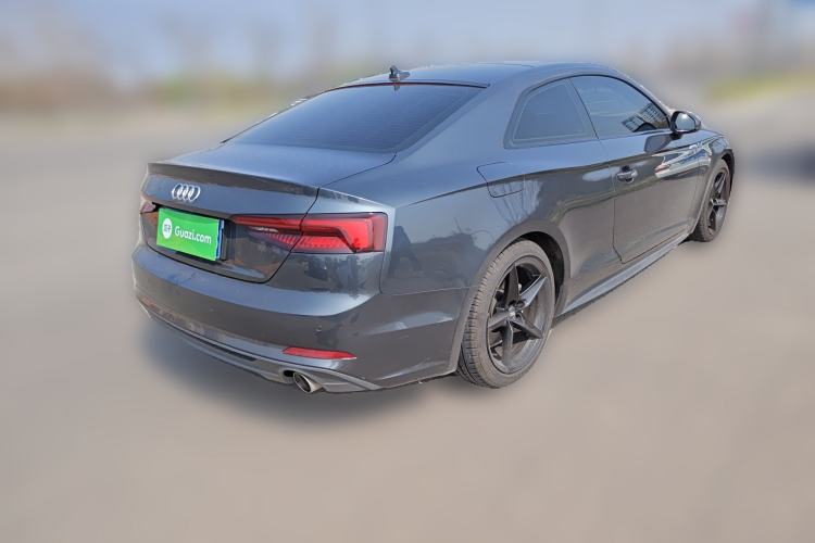 Used Audi A5 2020 Coupe 40 TFSI Fashion Edition China VI Emission Standard Rear Right 45 Deg