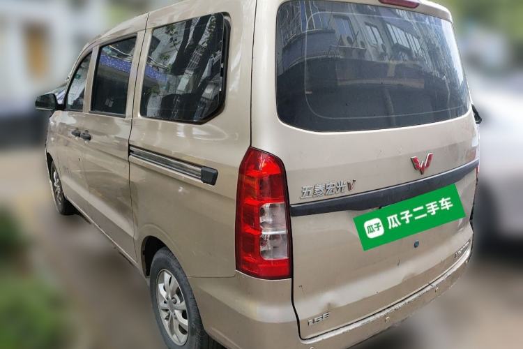 Used Wuling Hongguang V 2019 1.5L Jingqu Version China VI LAR Rear Left 45 Deg
