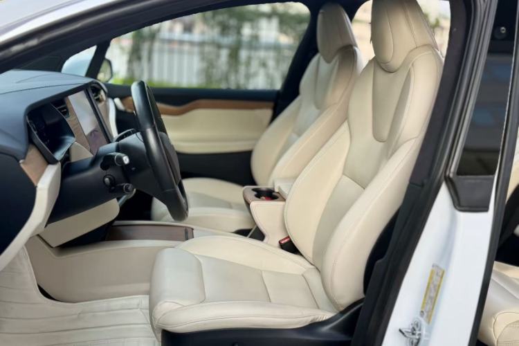 Used Tesla Model X 2019 Long-Range Version Left Front Seat