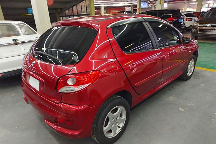 Used Peugeot 207 2011 Hatchback 1.4L Manual Yule Edition Rear Right 45 Deg