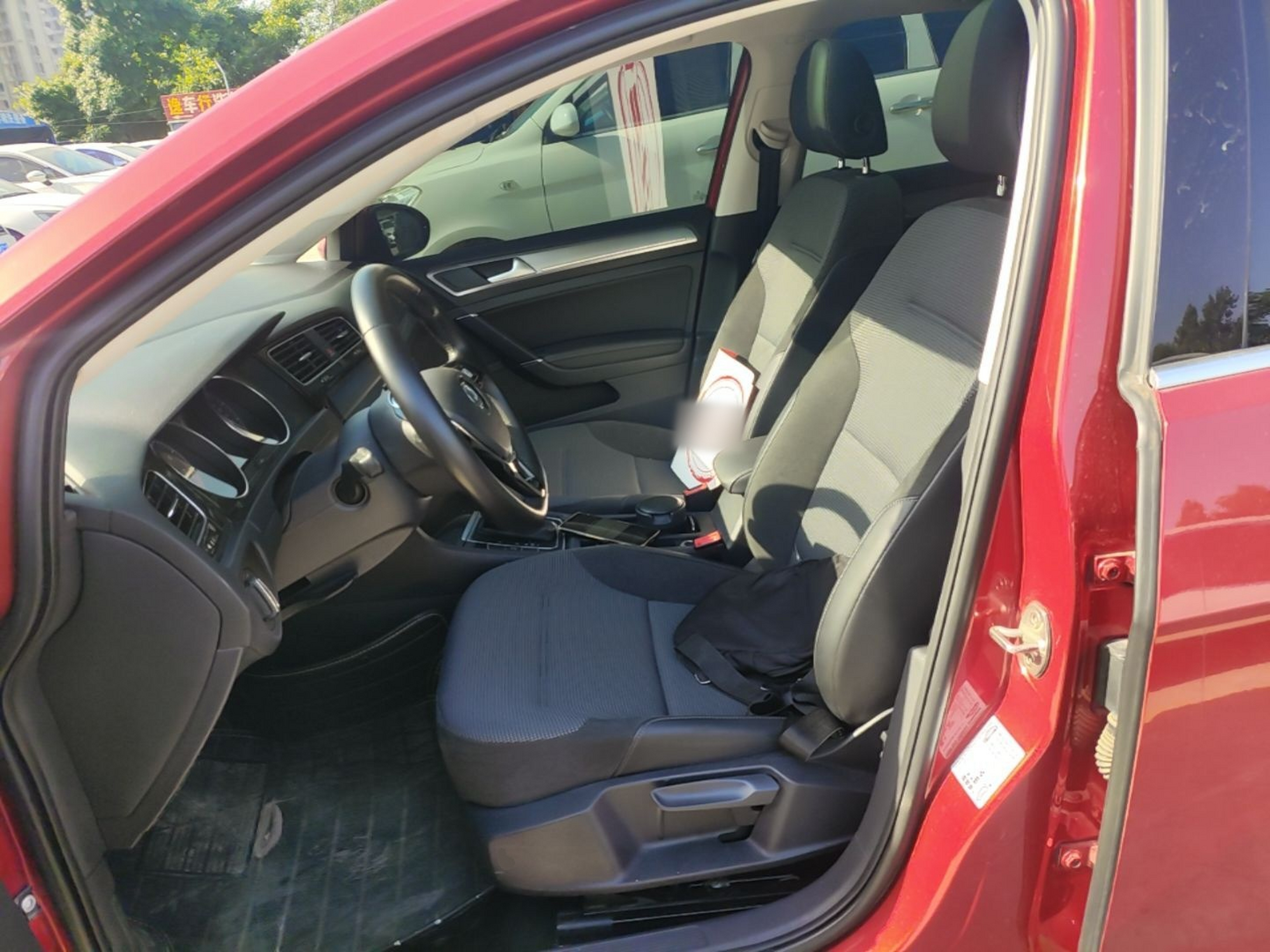 Avant de la voiture