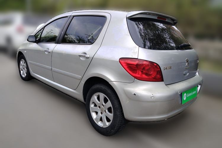 Used Peugeot 307 2009 Hatchback 1.6L Automatic Elite Edition Rear Left 45 Deg