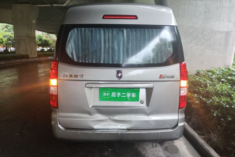 Used Jinbei Hiace X30 2021 1.5L Wealthy Single-Steaming Air-Conditioned Version Bus China VI Standard SWC15M Rear