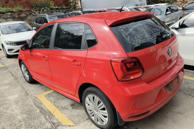 Used Volkswagen Polo 2016 1.6L Automatic Comfort Model Rear Left 45 Deg