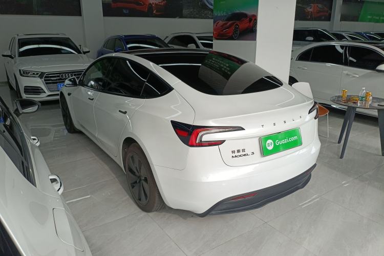 Used Tesla Model 3 2025 Rear-Wheel-Drive Version Rear Left 45 Deg