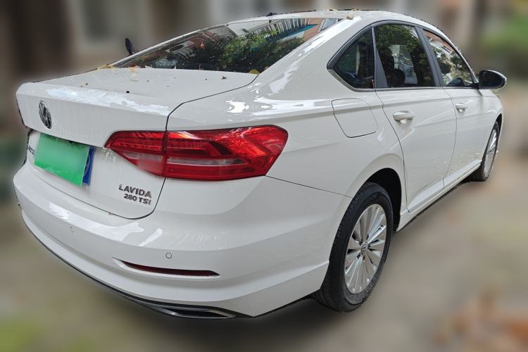 Used Volkswagen Lavida 2019 280TSI DSG Comfort Edition China VI standard Rear Right 45 Deg