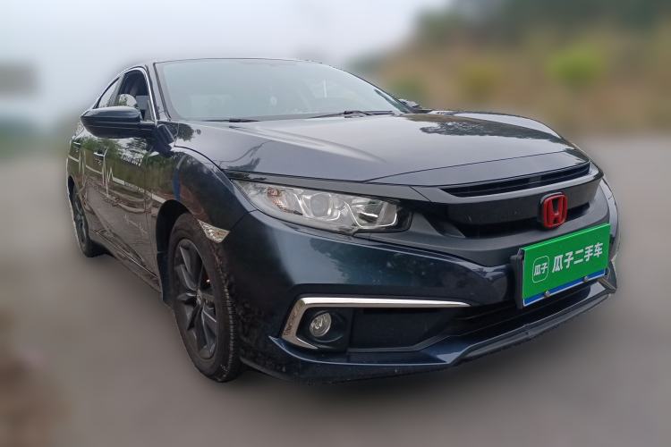 Used Honda Civic 2019 220TURBO Manual Jinkong Edition China V Emission Standard Front Right 45 Deg