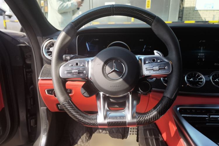 Used Mercedes-Benz AMG GT 2019 AMG GT 50 four-door sports car Steering Wheel
