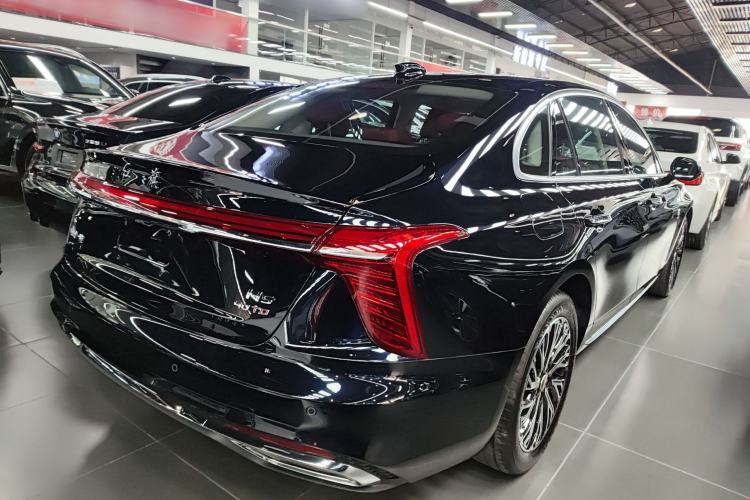 Used Hongqi H5 2025 2.0T Automatic Flag Edition – 500 000 Units Commemorative Version Rear Right 45 Deg