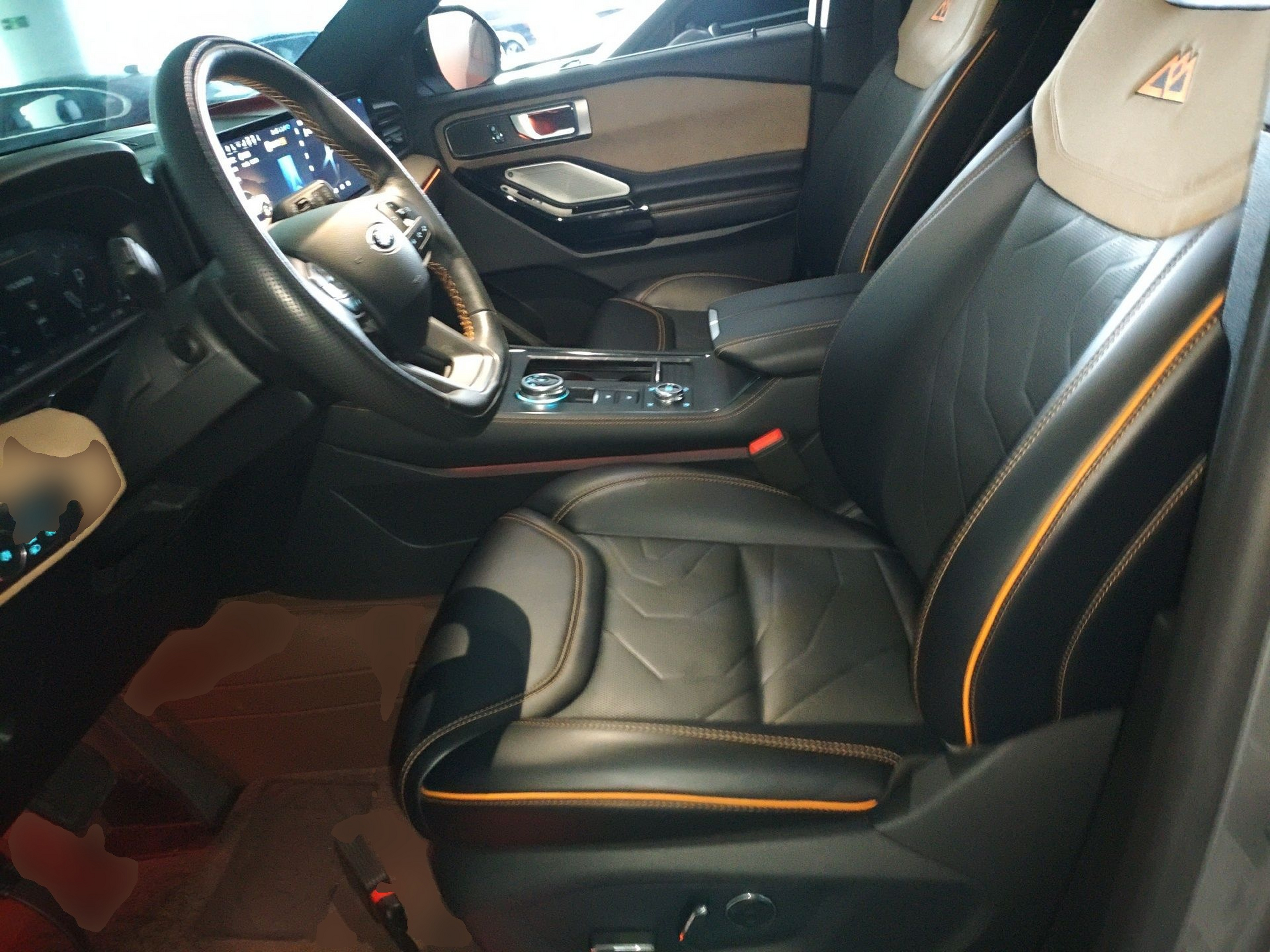 Avant de la voiture