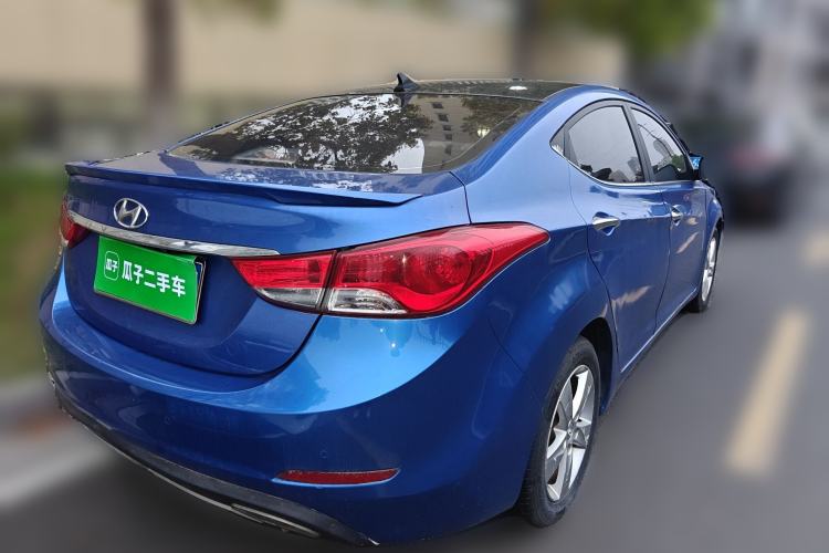 Used Hyundai Elantra (5th Generation / Langdong) 2013 1.6L Automatic Leading Model Rear Right 45 Deg