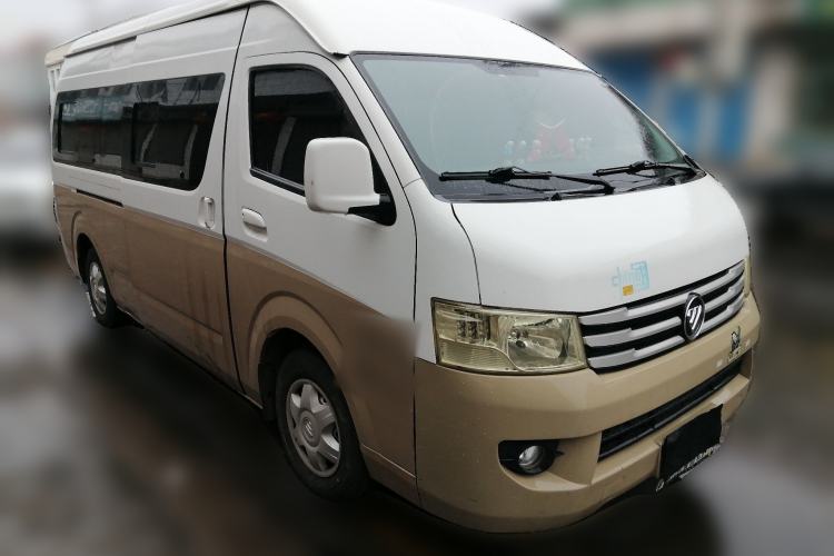 Used Foton Scenic G9 2020 2.4L Commercial Version Long Wheelbase High-Roof 9-Seater Business Vehicle China VI Emission Standard Model 4K22D4M Front Right 45 Deg