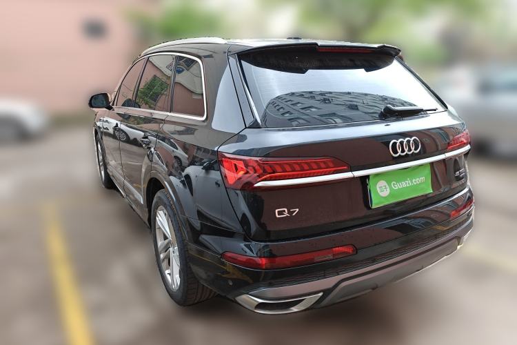 Used Audi Q7 2022 45 TFSI quattro S line Luxury Edition Rear Left 45 Deg