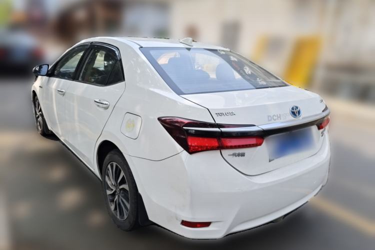 Used Toyota Corolla 2017 Revised Dual-Engine 1.8L E-CVT Leading Edition Rear Left 45 Deg