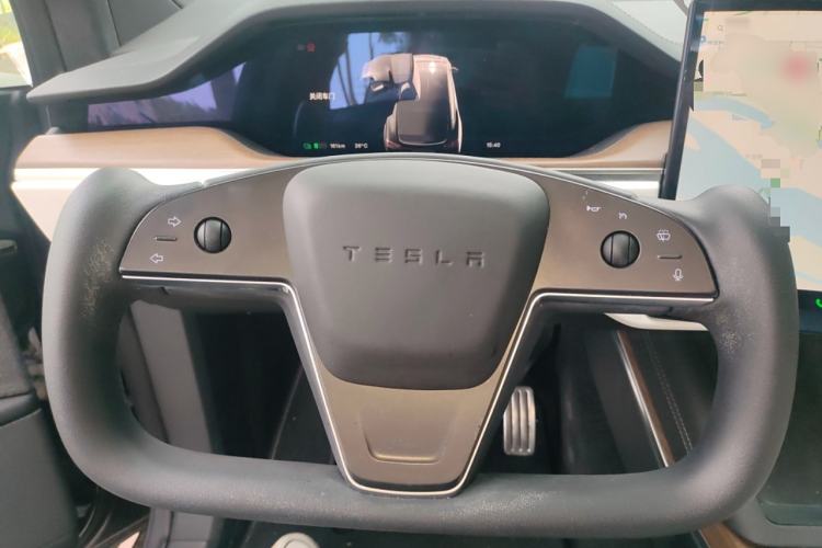 Used Tesla Model X 2023 Dual-Motor All-Wheel-Drive Version Steering Wheel