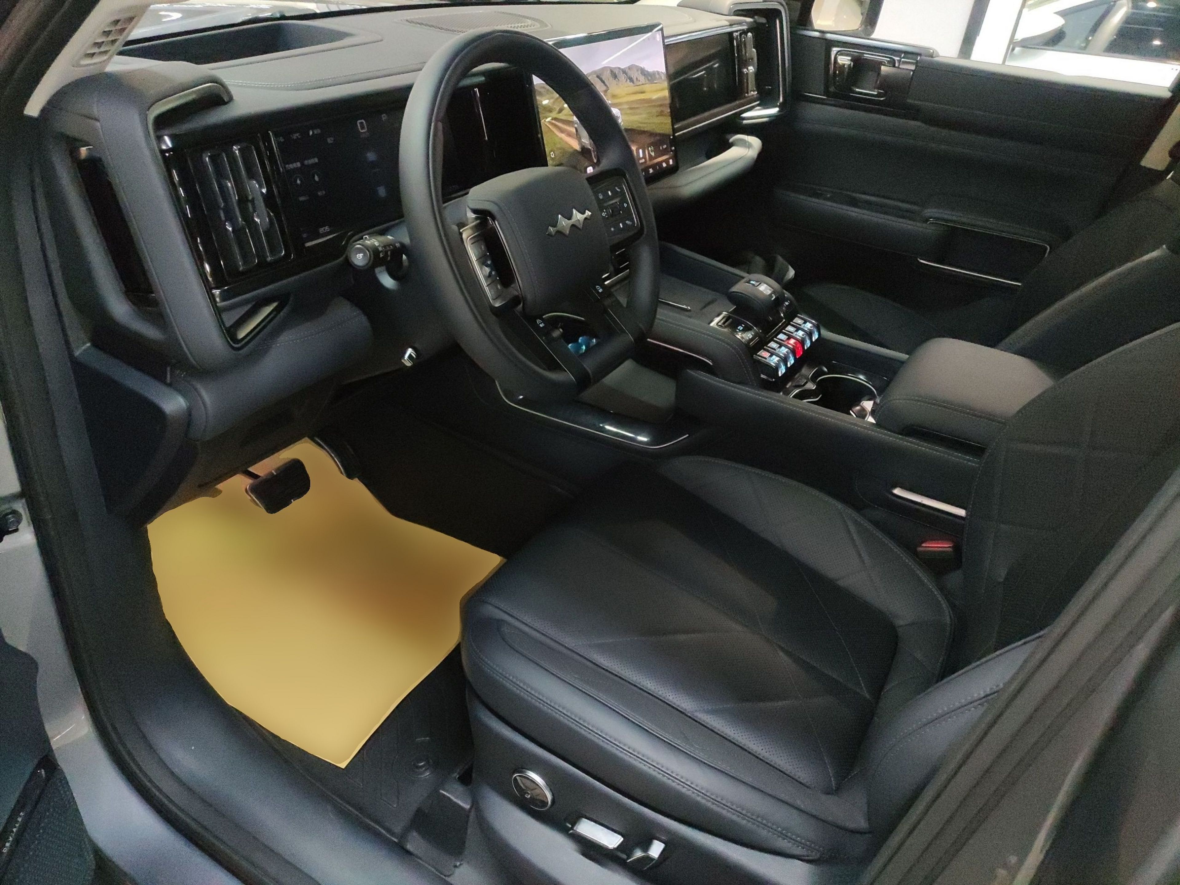 Avant de la voiture