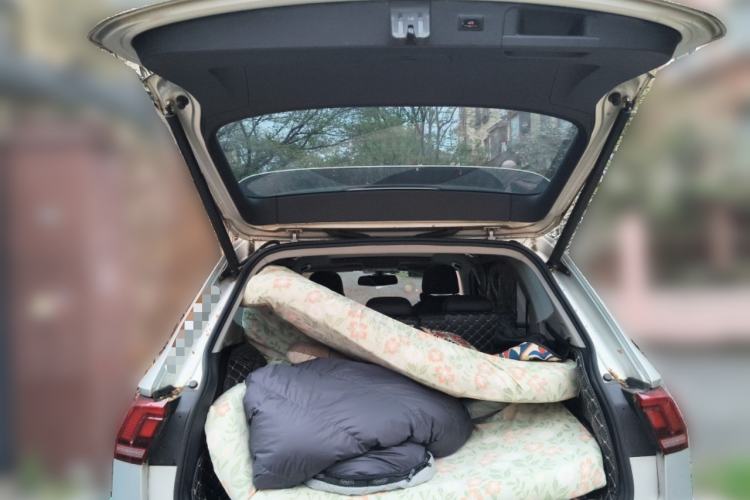 Used Volkswagen Tiguan L New Energy 2019 430 PHEV Hybrid Luxury Edition Trunk