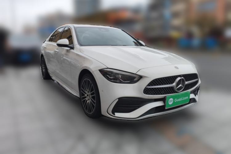 Used Mercedes-Benz C-Class 2023 Revised C 200 L Sport Edition Front Right 45 Deg