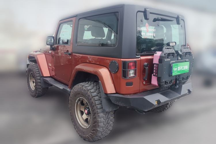 Used Jeep Wrangler 2013 3.6L Sahara two-door model
