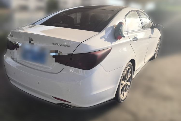Used Hyundai Sonata 2014 2.0L Automatic Luxury Edition Rear Right 45 Deg