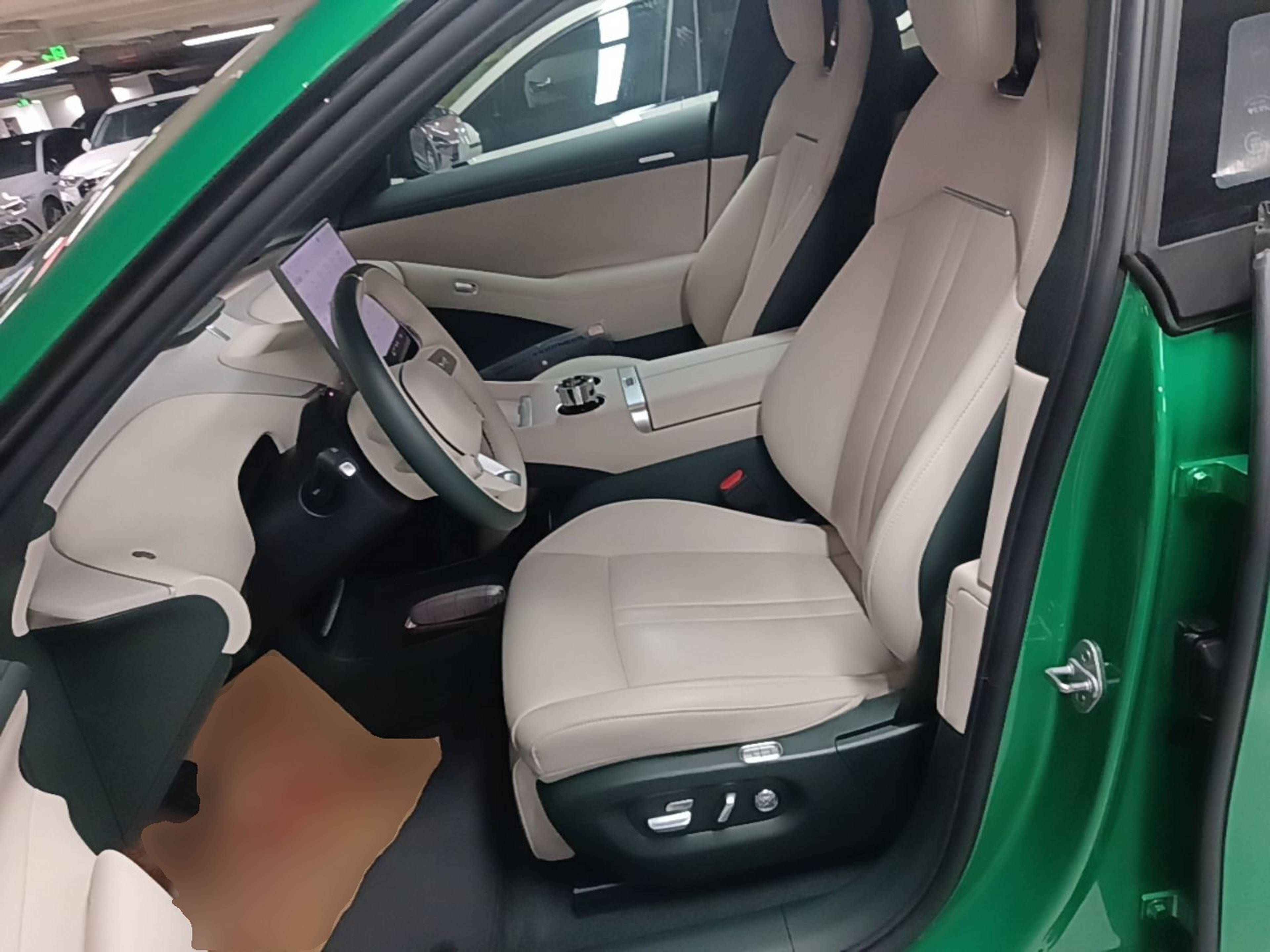 Avant de la voiture