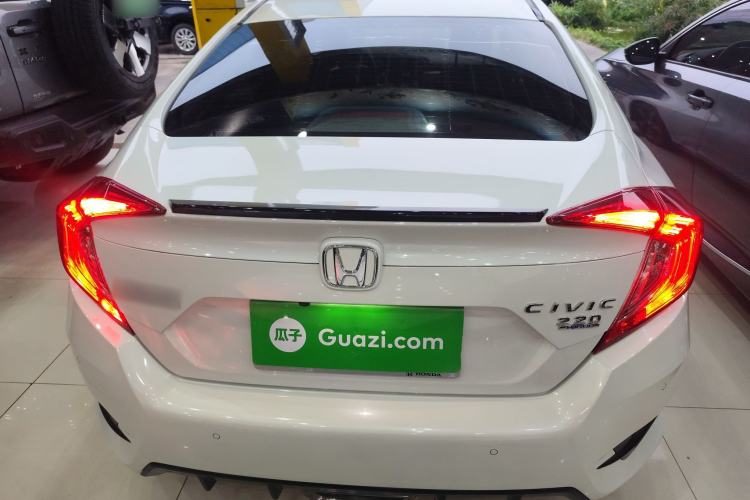 Used Honda Civic 2019 220TURBO CVT Dynamic Edition China VI Emission Standard Rear