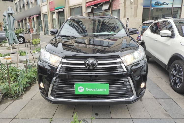 Used Toyota Highlander 2018 2.0T Four-Wheel Drive Prestige Version 7 Seats China V Emission Standard